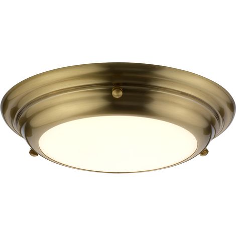 Elstead Welland - Faretto da incasso a 1 luce Mini LED - Ottone invecchiato (1/4)