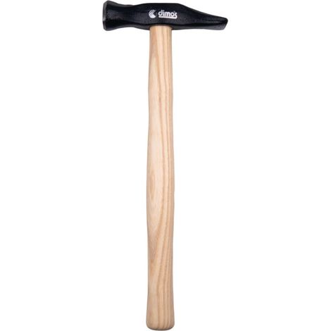 Dimos – Marteau à garnir pour façonnage métal – Manche bois ergonomique – Acier haute résistance – 135541 (1/2)