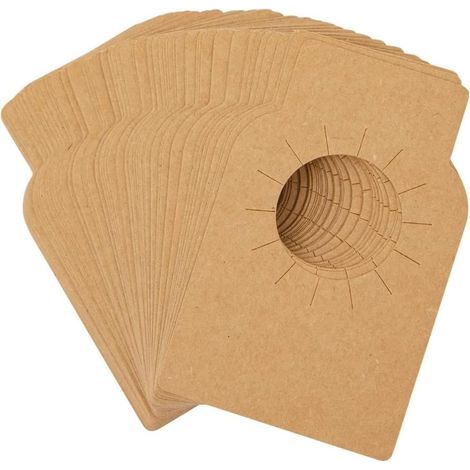 Étiquettes vierges pour bouteilles de vin, 200 étiquettes kraft pour présentation cave, autocollants personnalisables pour collection vin, 5,6 x 8,9 cm. (1/5)