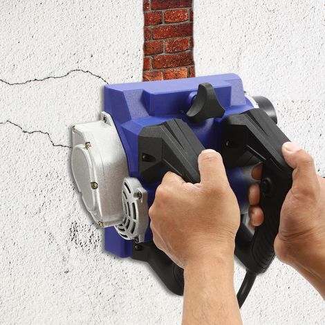 Raboteuse électrique murale 1300 W, raboteuse électrique pour murs, raboteuse portative 1300 W, raboteuse à tambour portable (avec cordon d'alimentation) (1/5)