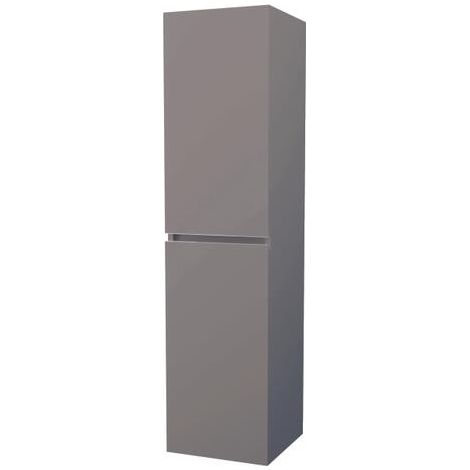 ONDEE - Columna de almacenaje colgante TRENDY - 30 cm 2 Puertas - Lacado en gris mate