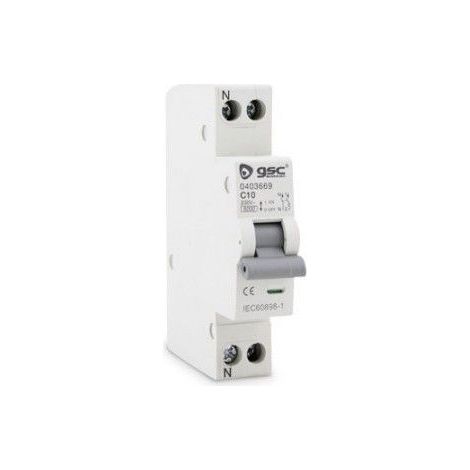 Interruptor automático estrecho DPN 1P+N 25A GSC 0403671 (1/2)