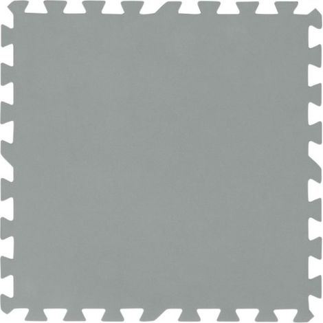 Bestway Suelo para Piscina Foam Gris 9 pzs 50x50 cm Jardin