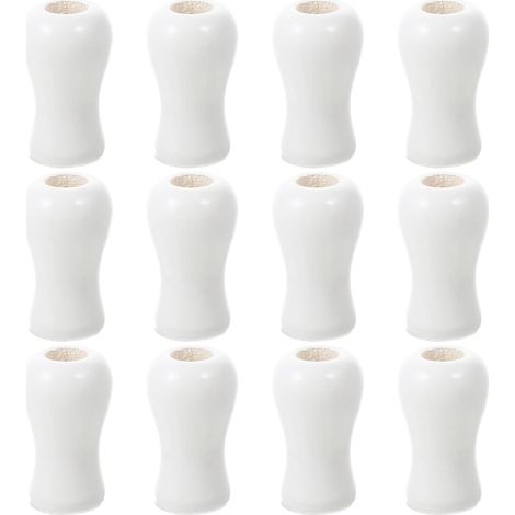 12 Pieces Wooden Cord Buttons for Blinds and Curtains (1/5)