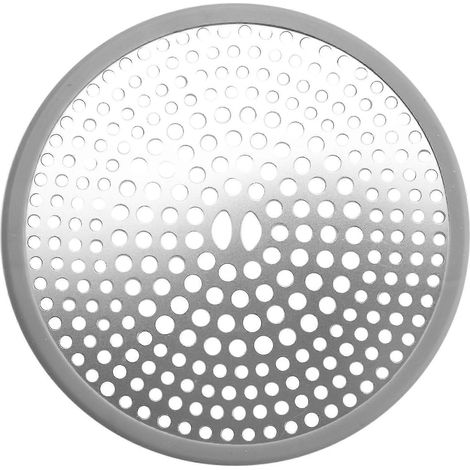 Couvercle de bonde de douche avec filtre à cheveux, durable et en acier inoxydable et silicone - Is E (1/5)