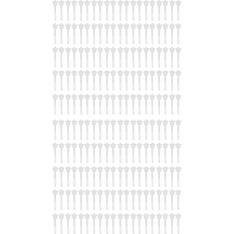 200 bandelettes jetables en forme de fleur pour test de parfum, papiers d'essai d'huiles essentielles, 200 pièces. (1/5)