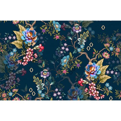 Papier peint panoramique - Fleurs - 130 cm x 86 cm (1/2)