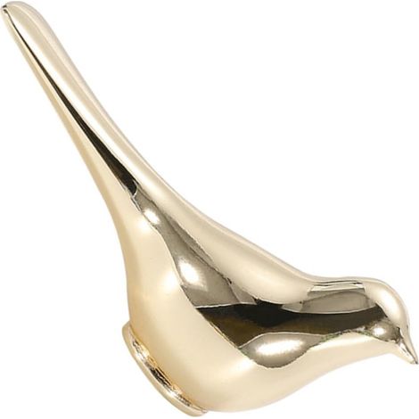 Bouton de Meuble D’oiseau Doré pour Tiroir et Bibliothèque Alliage de Zinc, Installation Facile, Pièce Unique, Usage Décoratif pour Mobilier Familial (1/5)