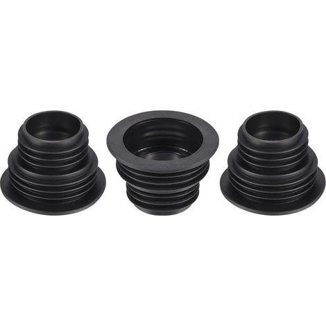 Lot de 3 joints d'étanchéité en silicone pour tuyau d'évacuation, bouchon et joint canal, cuisine (1/5)