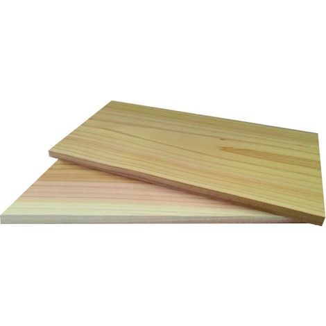 Grillplanken Zedernholz 2er Set, je ca. 30x15x1,1 cm