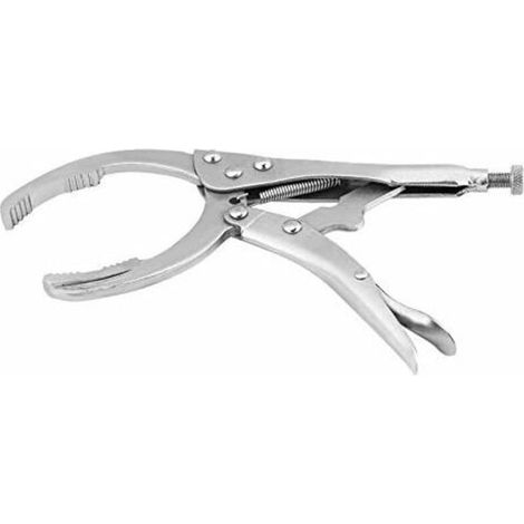 10-inch Oil Filter Pliers, Adjustable Car Oil Filter Wrench Removal Tool (1/4)