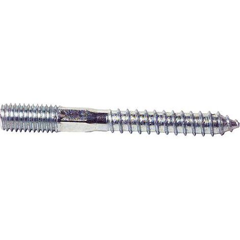 Goujon a double filet inox A2 M8x50 emballage 100 pieces