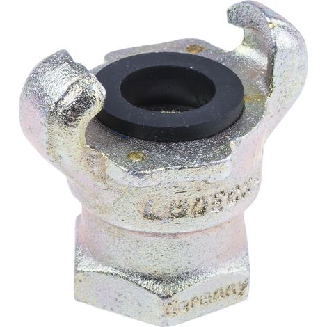 Raccord rapide pneumatique RS PRO, Filetage vers Femelle NPT 3/4 femelle 3/4pouces Adaptateur chargeur en Fer ( Prix pour 1 ) (1/2)