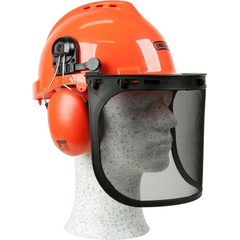 ZOLGINAH Kettensägen-Schutzhelm mit Gehörschutz und Stahlgittervisier (1/5)