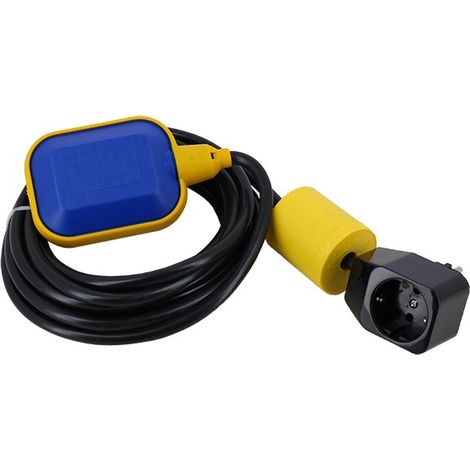 Pompesguinardloisirs – Interrupteur flotteur 5 m – Contrôle automatique niveau d'eau – Compatible systèmes de pompage – Accessoire de pompe de jardin