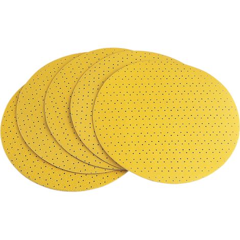 Flex D225 PF-P40 VE25Klett Hook-and-Loop Sandpaper, Round, Perforated, 280739 for Giraffe Long-Reach Orbital Sander