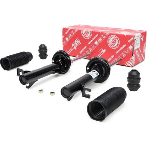 KIT AMORTIGUADORES + topes "MS" delanteros FORD FIESTA V, MAZDA 2 1.25-1.6 11.01-12.10 (1/5)