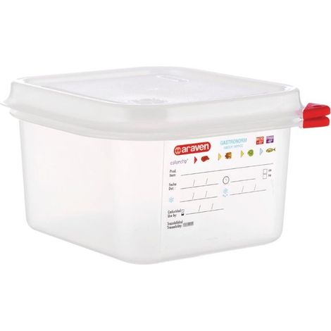 Boîte Alimentaire 1,7 L GN 1/6 - Lot de 4 - Araven (1/2)