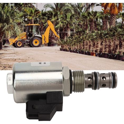 L'électrovanne 12V 25/105100 est adaptée à la pelle rétro JCB 3CX/4CX. (1/5)