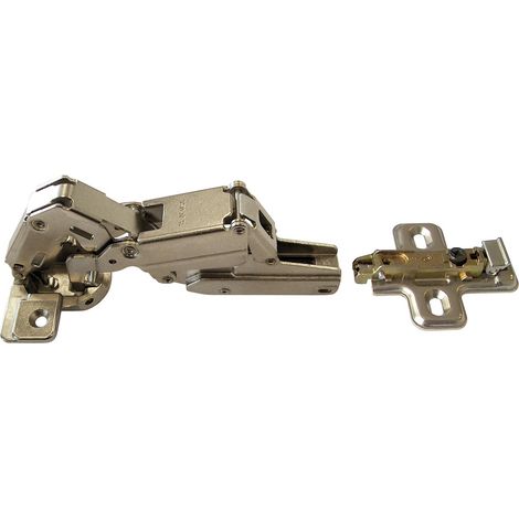 HSI Weitwinkelscharniere, mit Clip, für Außentür, 0/35mm, 165°, 2 STK