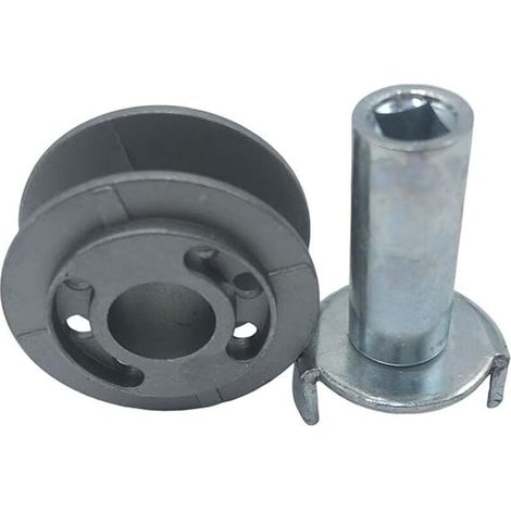 Anneau pour Trou de Parasol de Table de Terrasse, Kit de Pièces de Rechange pour Mât de Parasol, Adaptateur de Manchon Accessoires pour Base Support d'Ombrage Extérieur Plage Piscine-x (1/5)