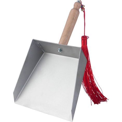 Mini-Kehrschaufel aus Edelstahl mit Griff, Reinigungswerkzeug aus Metall
