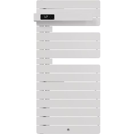 Scaldasalviette elettrico Allure 4 Classique Colonna a sinistra 500W Bianco lucido - THERMOR - 483334 (1/4)