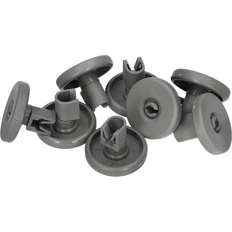 Kit 8 roues panier inférieur pour lave-vaisselle accessoires pour grand rouleau de poulie de roue (1/5)