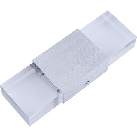 Applique Murale LED - 2 W - Éclairage Haut-Bas - Pour Intérieur - Blanc Froid - 1 Pièce (1/4)