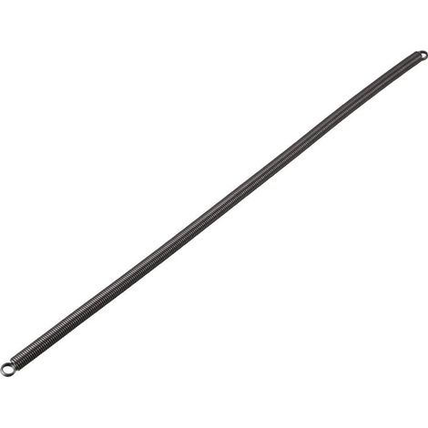 Tension Spring Extension Springs 1mm Wire Dia, 7mm OD, 320mm Free Length Spring Steel Small Double Hook (1/3)