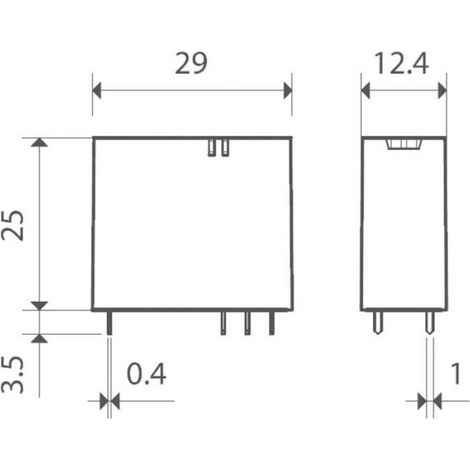 Finder 40.61.7.012.1320 Relais pour circuits imprimés 12 V/DC 16 A 1 NO (T) 1 pc(s) (1/3)