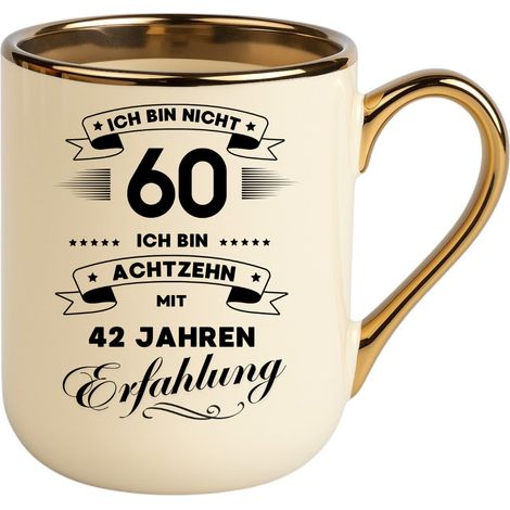 Tazza divertente, regalo per il 60° compleanno (1/3)