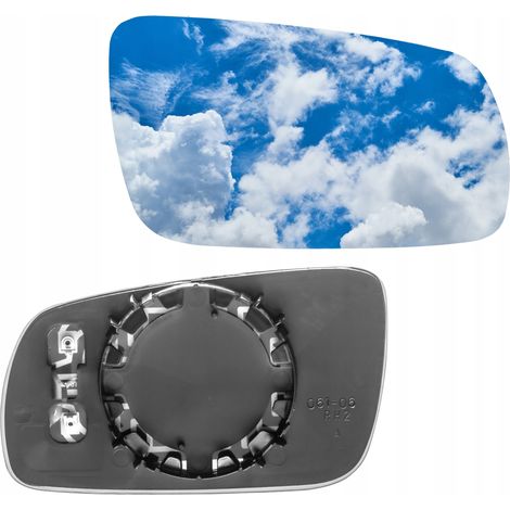 Espejo retrovisor derecho grande con calefacción Toledo II 99-2005
