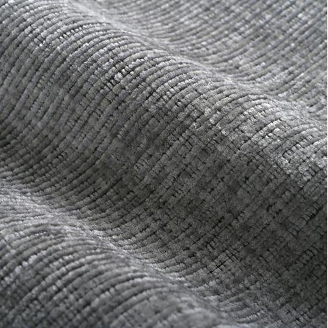 Divano a U 280x137x84 cm grigio in chenille con contenitore (1/5)