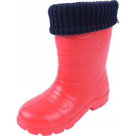 Stivali di gomma ASPEN LEMIGO rossi e blu navy, taglia 29 EU, 1 pz. (1/5)