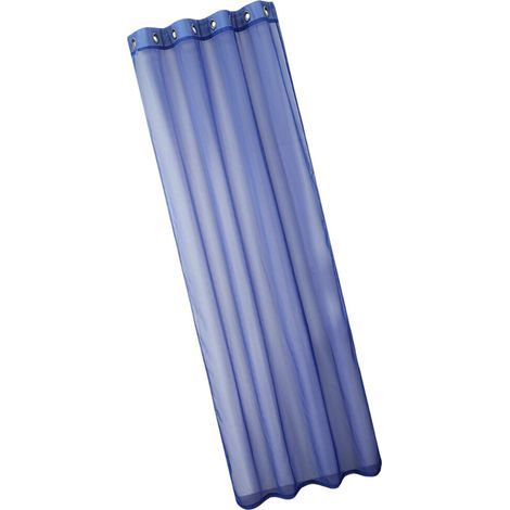 Rideau de fenêtre à œillets, panneau transparent-132x214cm