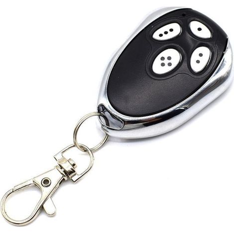 Irovami Télécommande à code tournant AT-4 pour porte de garage, porte sectionnelle, alarme de porte automatique, télécommande sans fil 433 MHz (1/5)