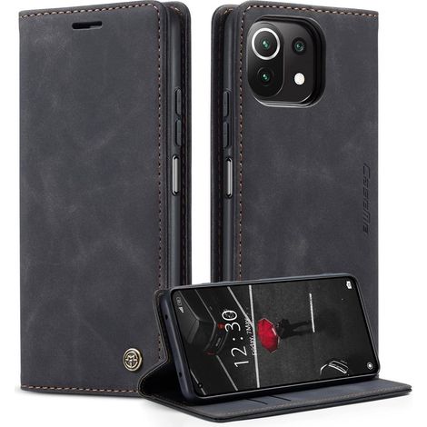 CaseMe Xiaomi 11 Lite 5G NE/ Mi 11 Lite 4G/5G Hülle Schwarz (1/5)