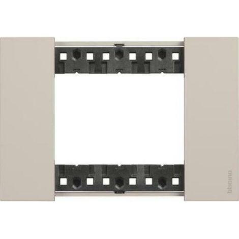 Living Now plaque sable 3 modules BTICINO BTKA4803KM