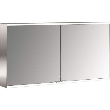 emco prime 2 Armario con espejo iluminado, 1300 mm, 2 puertas,