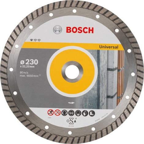 DIAMANTTRENNSCHEIBE STANDARD UNIVERSAL TURBO 230MM