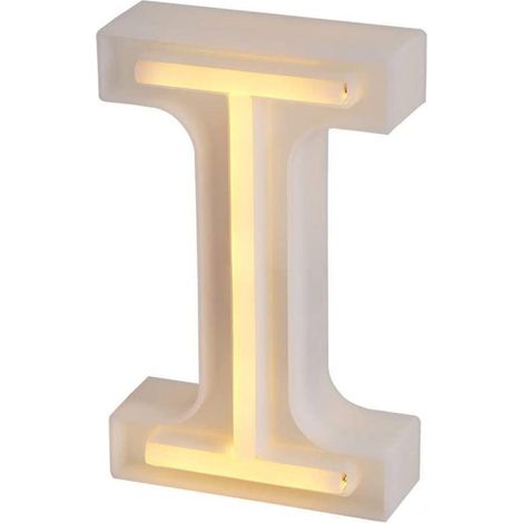 Lettere luminose neon a led luci alfabeto I luminoso per decorazione casa compleanni nozze festa bar eventi luce calda (1/5)