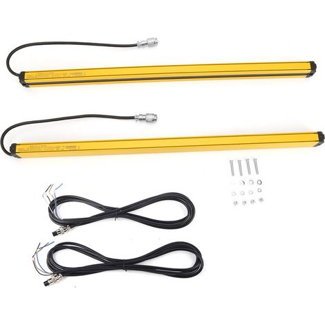 Dispositif de sécurité de grille de sécurité de commutateur de capteur de barrière immatérielle (12 faisceaux BEM1240‑C‑440NB) (1/5)