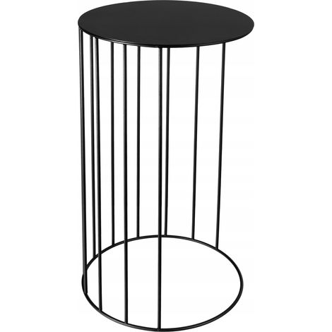 Stehender Blumenständer aus Metall, 50 cm Drahttisch (1/5)