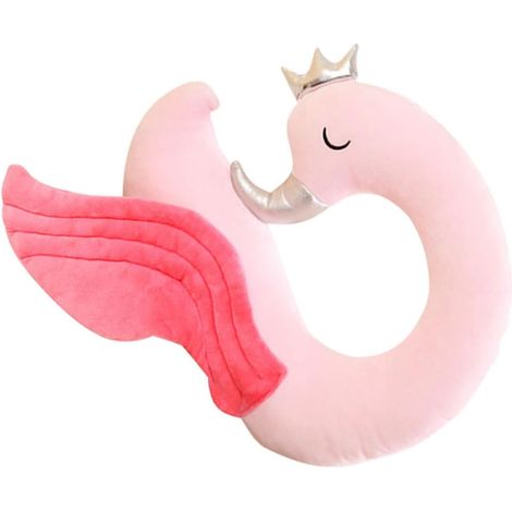Reisekissen Plüsch Auto U förmiges mit Flamingo Motiv aus und Pp Baumwolle Nackenstütze zur (1/5)
