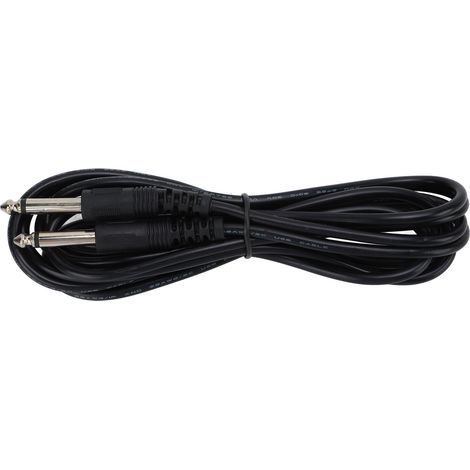Câble guitare ampli jack 6,35mm 3m, cordon pédale effet, connecteur droit, accessoire instrument, câble patch audio (1/5)
