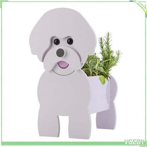 Jardinière - V GEBY - Chien - PVC - 27x17,5 cm - Multicolore (1/4)