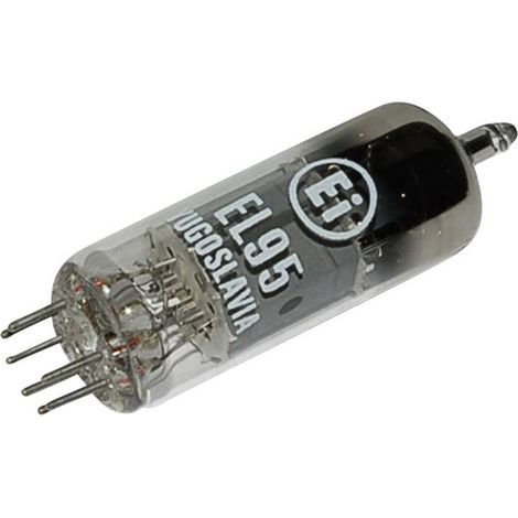 BTB Vertrieb EL 95 = 6 DL 5 Valvola termoionica Pentodo di potenza 250 V 24 mA Numero Poli (num): 7 Attacco: Miniatura