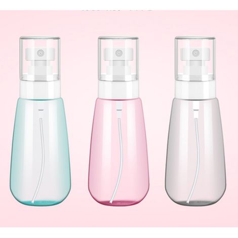 Flacon Pulvérisateur 100 ml - Flacon Vide Réutilisable pour Huiles Essentielles Soins Visage Parfum - 3 Pièces (1/5)
