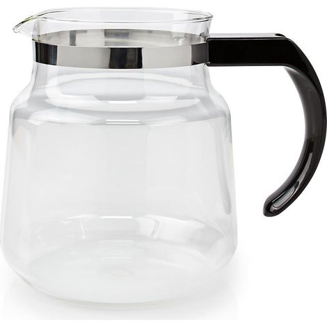 Cafetera de cristal compatible con moccamaster k kb 1 0pl excelente 10s 12 litros negro (1/5)